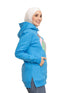 Turquoise Printed - HoodieV Design 62 - Khotwh